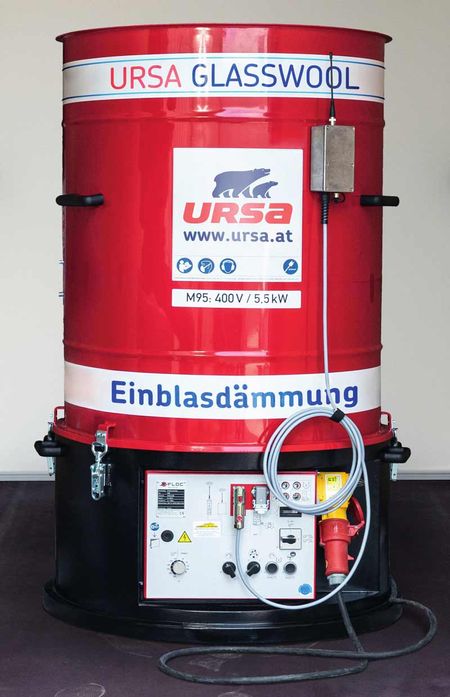 URSA Einblasdämmung